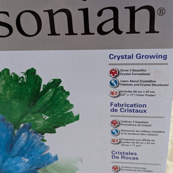 NEW Smithsonian Beautiful Crystal Growing Kit - Sealed - Picture 2 of 8